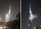 Слухи о пожаре в небоскребе Burj Khalifa